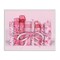 Stupell Industries Pastel Pink Book Lovers Black Framed Giclee Art, design by Nina Jacobs